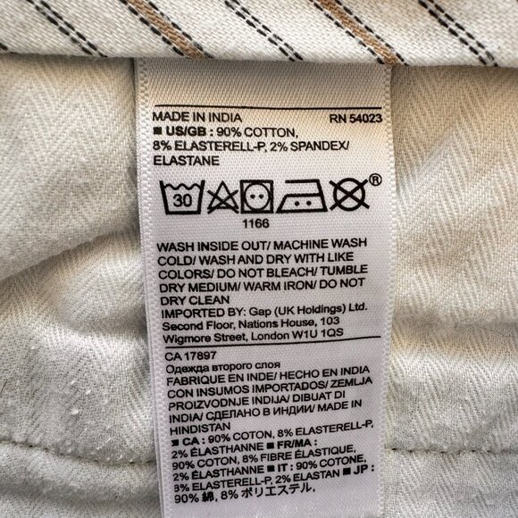 Banana Republic Fulton Skinny Rapid Movement Chinos - Picture 9 of 10